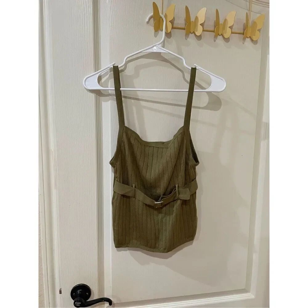 Anthropologie Silence and Noise tank top size large NWOT